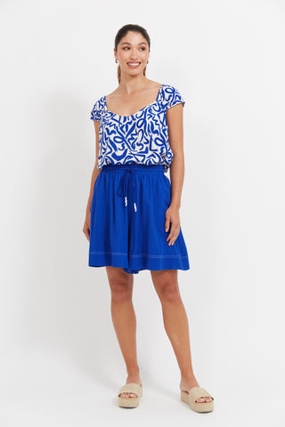 Haven -Bahama Short- Azul