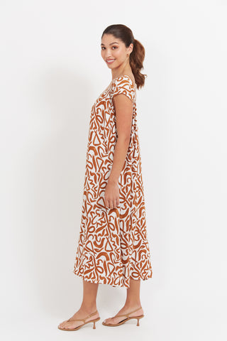 Haven -Bahama Tank Dress -Opus Tan