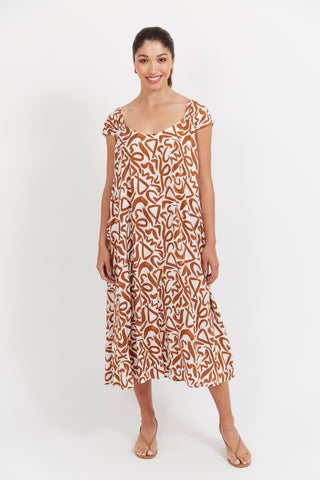 Haven -Bahama Tank Dress -Opus Tan
