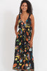 Haven -Cabana Tie Dress- Brasil Black