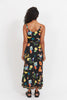 Haven -Cabana Tie Dress- Brasil Black