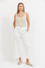 Haven -Panama Pant-White