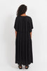 Haven -Jardin Tiered Maxi Dress - Black