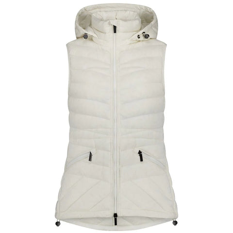 Moke- Mary Claire Packable Vest -Cream