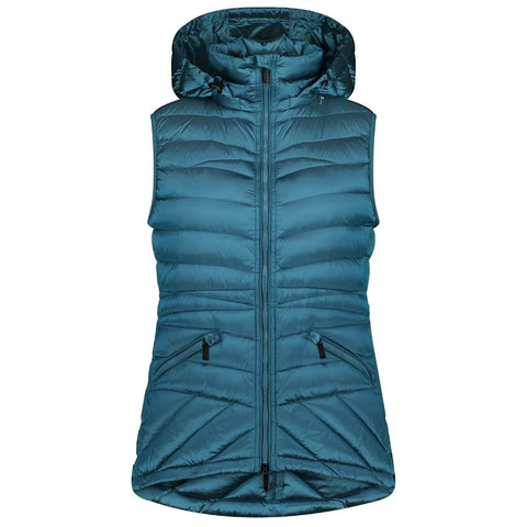 Moke- Mary Claire Packable Vest -Empire Teal