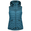 Moke- Mary Claire Packable Vest -Empire Teal