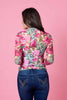 Augustine Beauden Lace Top- Pink
