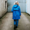 Moke- Billie Raincoat - Imperial Blue/Night Bloom