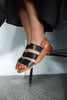 Minx-Bliss- Black/Tan Sandal