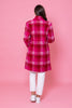 Augustine- Britta Coat -Pink Tartan