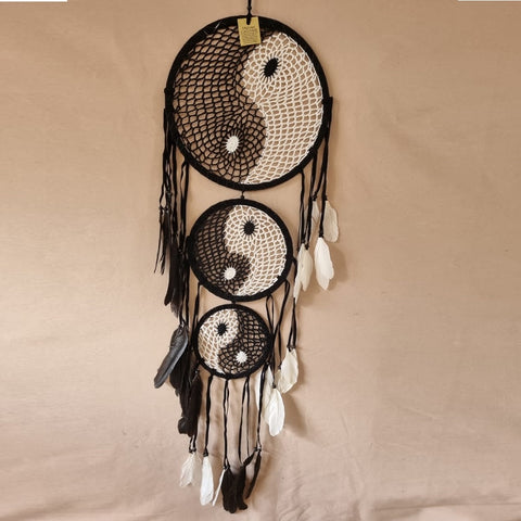 Mt Meru - Dream catcher - Yin Yang 3 hoop 32cm