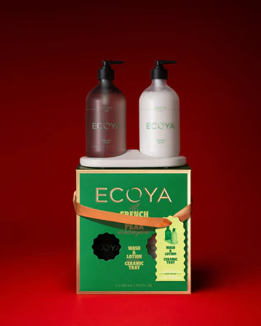 Ecoya- Bathroom Gift Set-Holiday Collection-French Pear