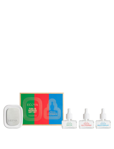 Ecoya- Car Diffuser Gift Set-Holiday Collection