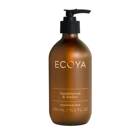 Ecoya - Hand & Body Wash- Sandalwood & amber