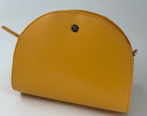 Baron Leathergoods -Handbag- Small Shell Shape- Yellow