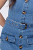 Honey Denim- Mandy Denim Midi Dress