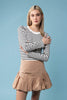 Augustine/ Amaya- Jasper Knit Top- Cream Stripe