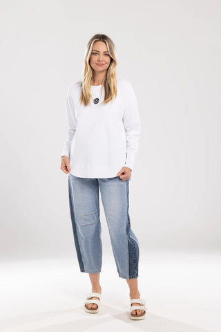 Mi Moso -Double Denim Jean
