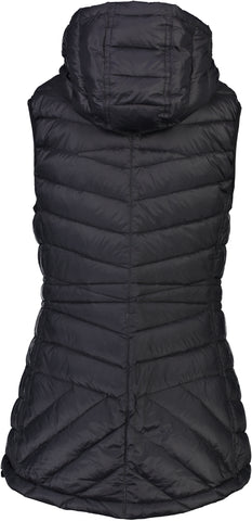 Moke- Mary Claire Packable Vest -Black