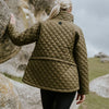 Moke-Melissa Quilt Jacket- Loden