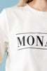 Augustine/ Amaya-Monaco T-Shirt- Cream