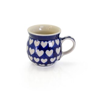 Polish Pottery NZ-  Heart Mug