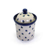 Polish Pottery NZ-  Cannister- Blue/White