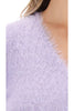 Augustine- Vivienne V neck jumper-Lilac