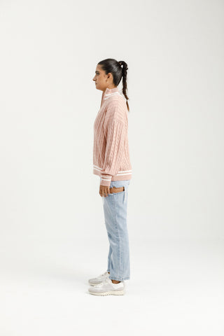 Homelee- Varsity Jumper -Peach Rose