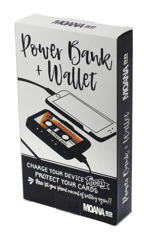 Moana Road - Power bank + wallet -Vintage