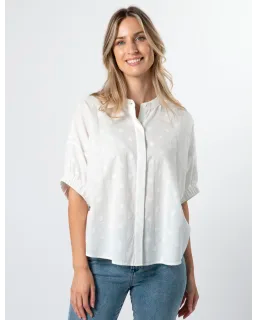 Stella and Gemma Charlie Shirt-White