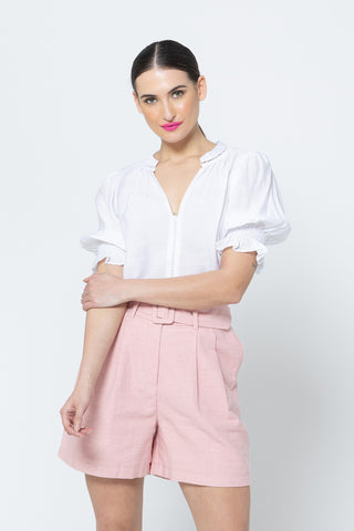 Seeking Lola- Addyson Top-White