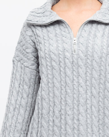 White Closet- Grey Jumper