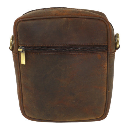 Baron Leathergoods- Jahleh Crossover bag-Hunter Brown