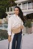 Black Caviar -Aerin Sand Crossbody Sling bag