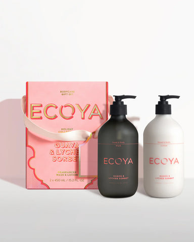 Ecoya -Body Care Holiday gift set -Guava & Lychee