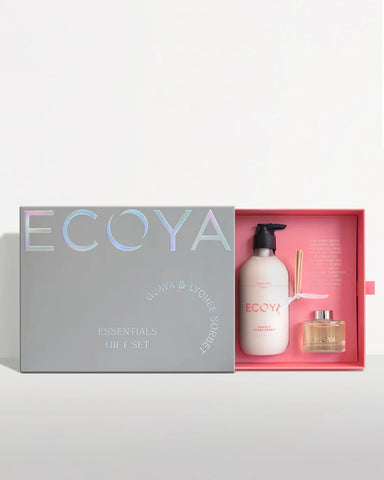 Ecoya - Guava & Lychee Sorbet Essentials Gift Set