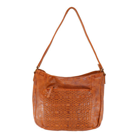 Baron Leathergoods - Hand Woven Handbag-Cognac