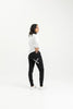 Homelee Apartment pants -  Black/Blue Stripe