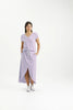 Homelee Chelsea Dress Orchid Stripe