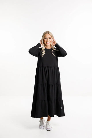 Homelee Kendall Dress- Black