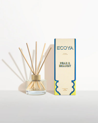 Ecoya -Mini  Diffuser-Pear & Brandy Holiday