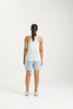 Homelee Rose Road -Racer Singlet-White