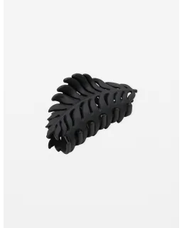 S + G -Hair Grip Fern black