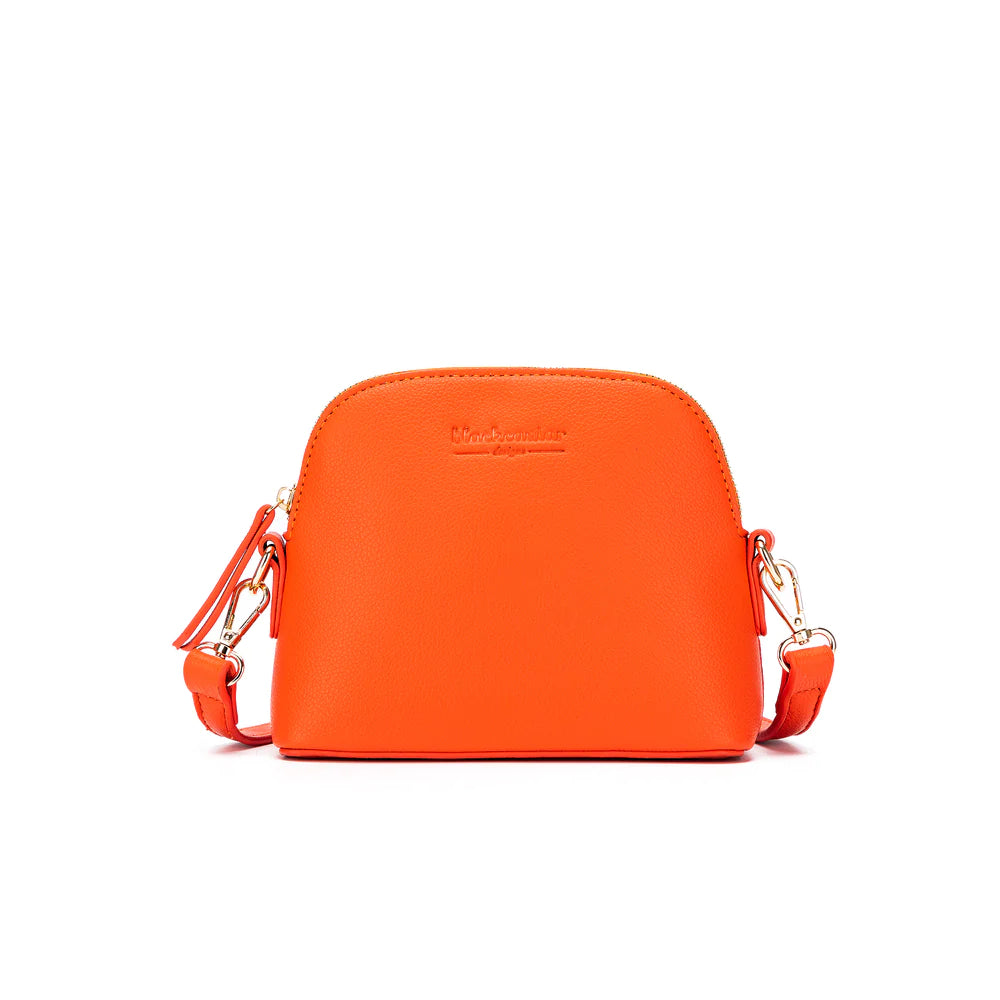 Orange and black discount purse