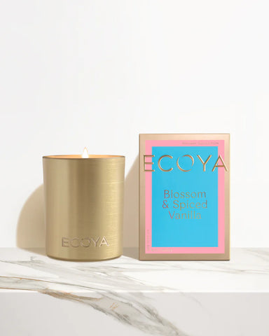 Ecoya -Mini Goldie Candle -Blossom & Spiced Vanilla