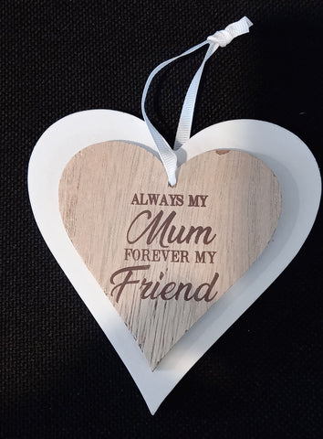 Hampton Gifts - Heart Mum Plaque