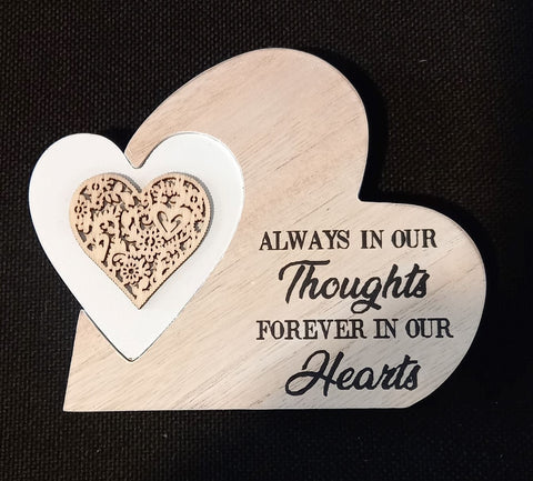 Hampton Gifts -  Always in our Thoughts Plaque