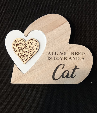 Hampton Gifts -  All you need is Love  Plaque