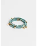 S + G set Turquoise Bracelet